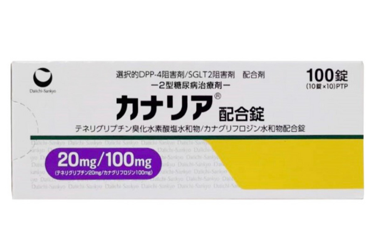 氢溴酸替格列汀/卡格列净复合片(Canalia)