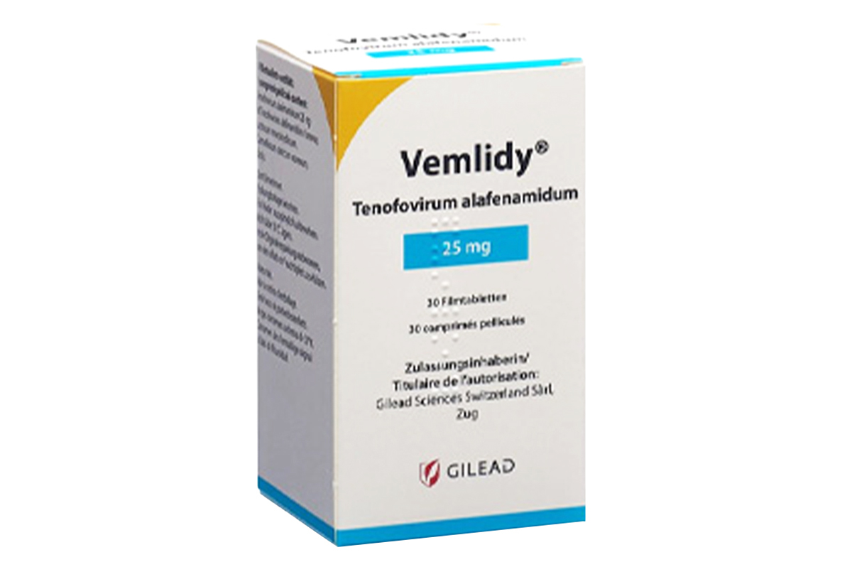 富马酸丙酚替诺福韦片(Vemlidy)