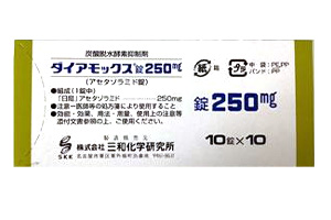 乙酰唑胺片(acetazolamide)