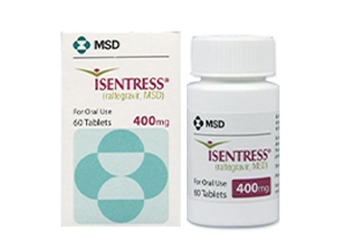 拉替拉韦钾片(Isentress)