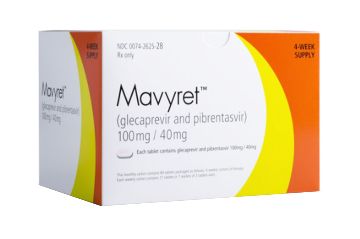 格卡瑞韦/哌仑他韦(glecaprevir/pibrentasvir)