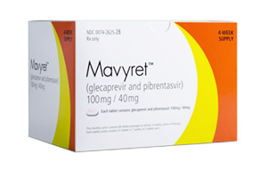 格卡瑞韦/哌仑他韦(glecaprevir/pibrentasvir)