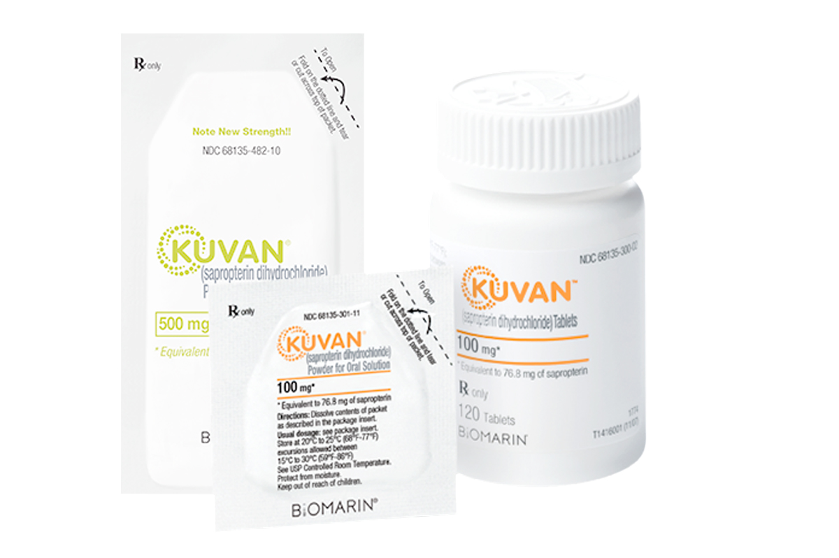 盐酸沙丙蝶呤(Sapropterin)