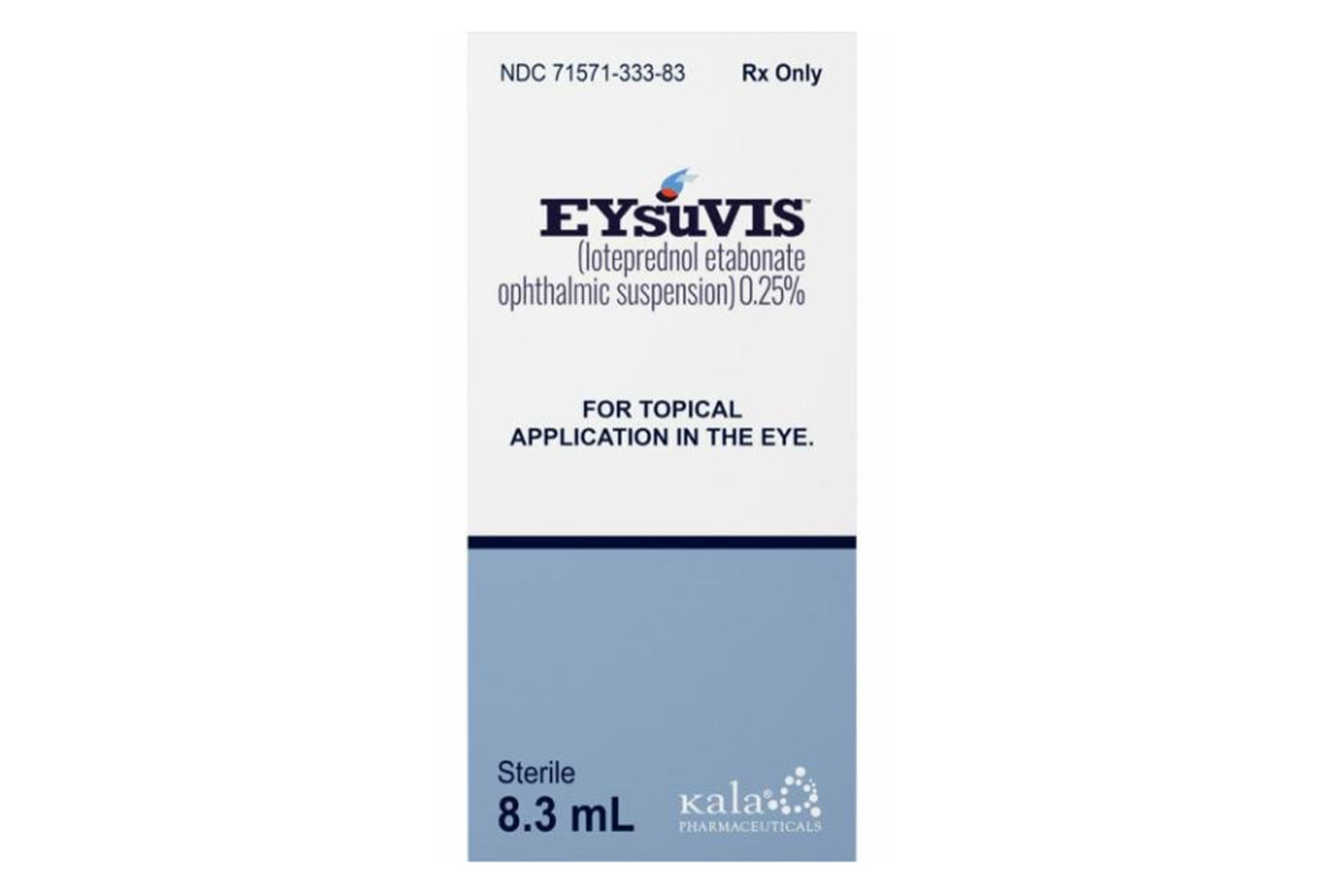 0.25%氯替泼诺混悬滴眼液(EysuVis)