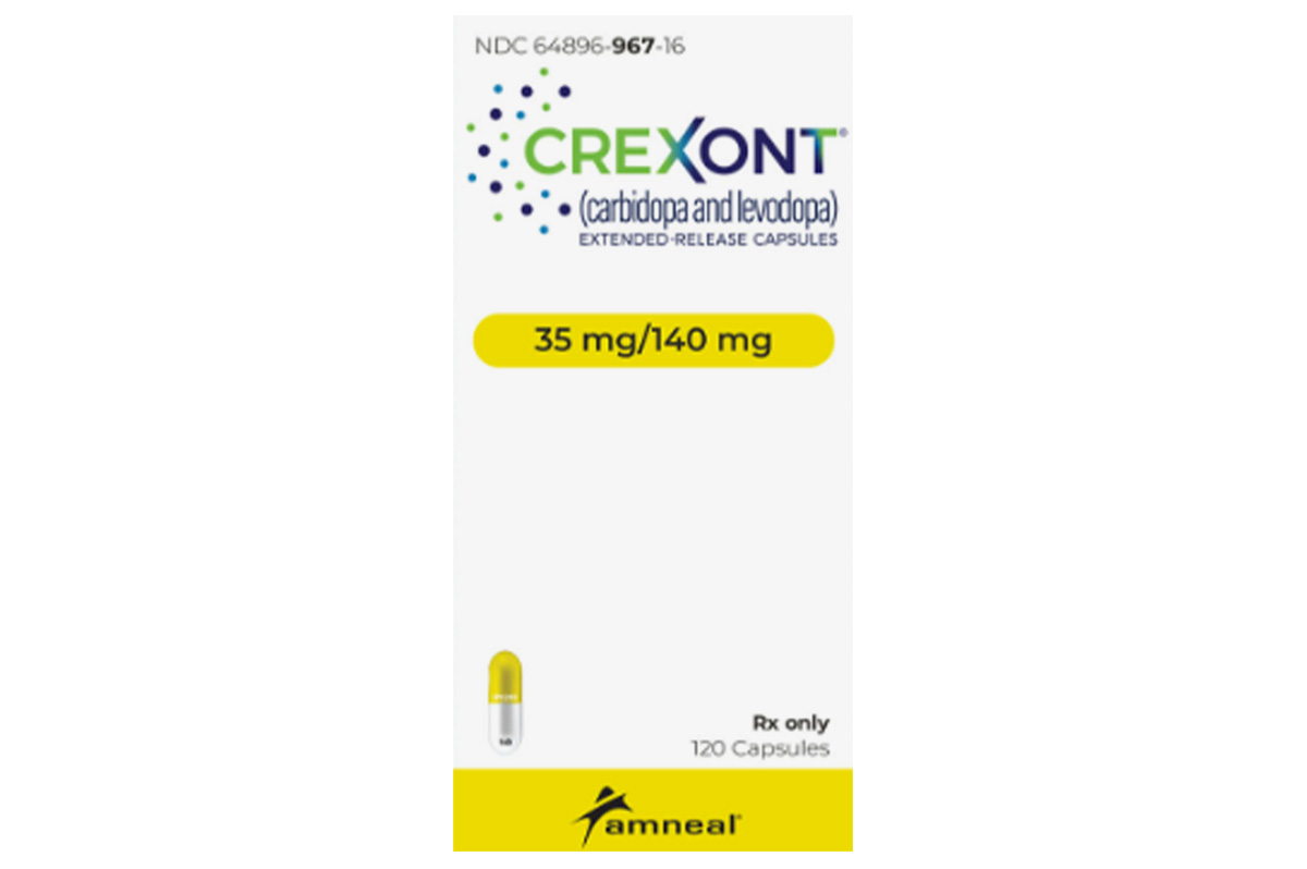 卡比多巴左旋多巴缓释胶囊(Crexont)
