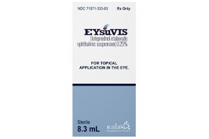0.25%氯替泼诺混悬滴眼液(EysuVis)