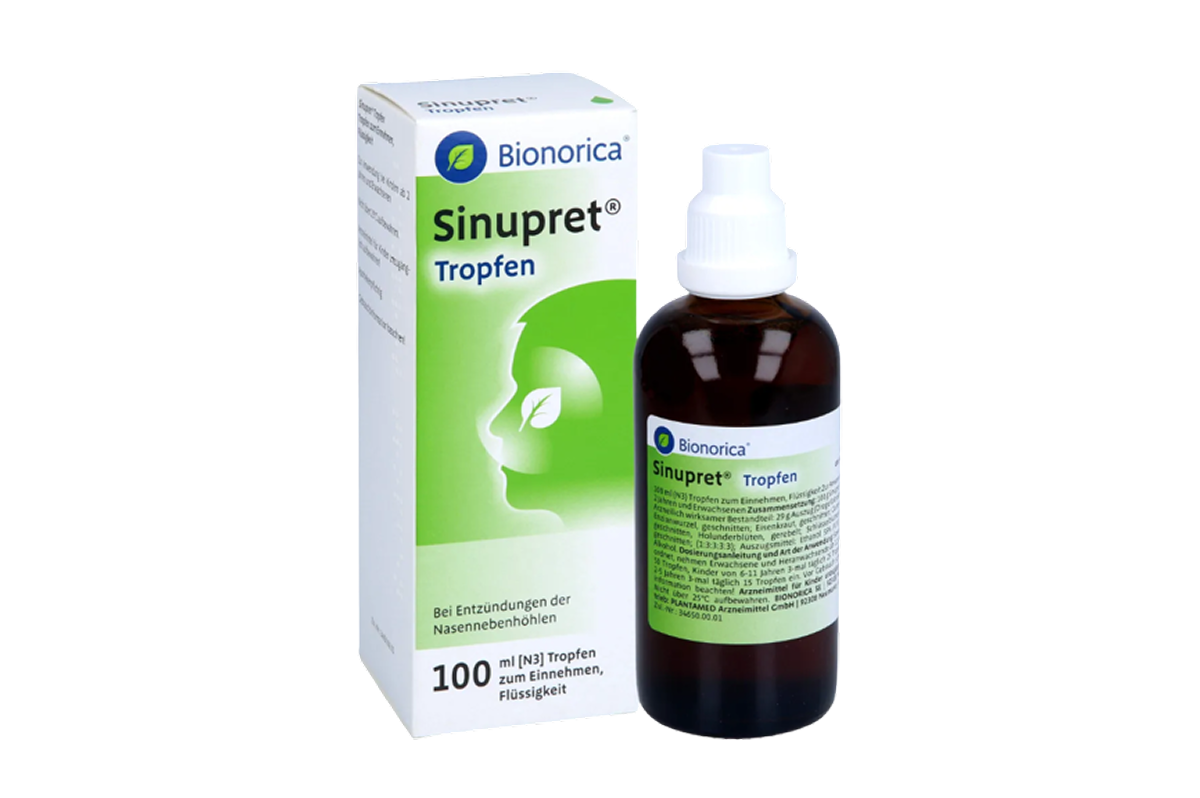 欧龙马口服滴剂(Sinupret Tropfen)